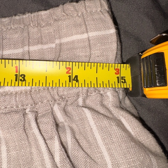 DKNY Black and White | Gray and White C&C California Both Sz S Linen Capris Lot - Picture 15 of 16